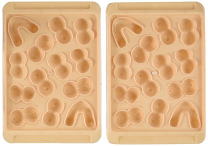 Picture of Hott Products Unlimited 58715: Boobie Ice Tray Assort Shapes 2/Pk