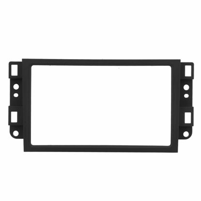 Picture of 2 DIN Radio DVD Player Mount Modified Fascia Panel Frame Fits for Chevrolet Captiva/Lova T1y532Car Stereo Frame Radio Mount Fascia Radio Installation Car Player Frame Dash Bezel Dash Double Din Ster
