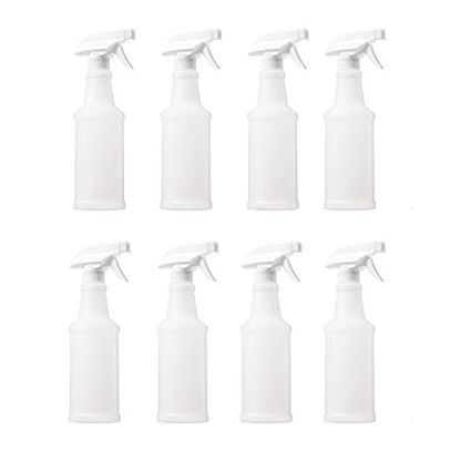 Picture of Paxonuly Spray Bottles (16 oz,8 Pack),Empty Spray Bottles for Cleaning Solutions,Plastic Spray Bottles for Cleaning,Heavy Duty,with Sprayers