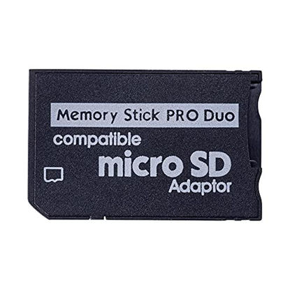 Picture of RGEEK PSP Memory Stick Adapter, Micro SD to Memory Stick PRO Duo Cards for Sony Playstation Portable, Camera, Handycam