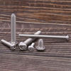 Picture of 1/4-20 x 1-5/8" Button Head Socket Cap Bolts Screws, 304 Stainless Steel 18-8, Allen Hex Drive, Bright Finish, Fully Machine Thread, Pack of 50