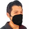 Picture of M95i Premium Filtration 5-Layer Face Mask 5-ply Disposable Design Made in the USA 50 Pack (50, Obsidian Black)