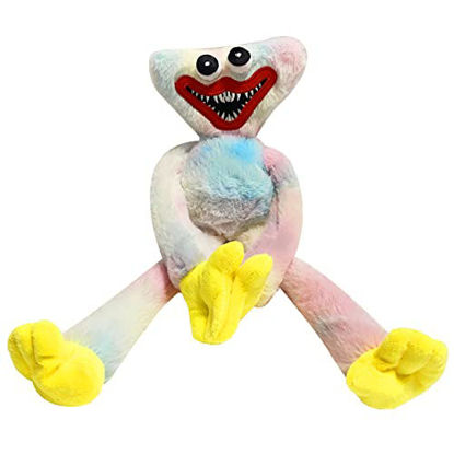 Picture of Poppy Playtime Huggy Wuggy Plush,Sausages Monsters Plush Horror Doll Scary and Funny Plush Doll Playing Holiday Decoration Birthday Gift (Colorful-A)