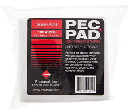 Picture of PEC-PAD Lint Free Wipes 4"x4" 100per/Pkg