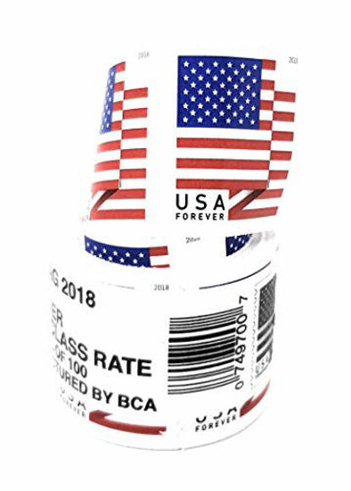FOREVER US FLAG 2019 STAMPS First Class Mail Postage Stamp Roll Coil 100  AUTHENTIC (Copy)