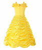 Picture of ReliBeauty Little Girls Layered Princess Belle Costume Dress up, Yellow, 2T/100