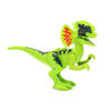 Picture of IROCH 8pcs ABS Dinos Toy,Dinosaur Building Blocks Miniature Action Figures