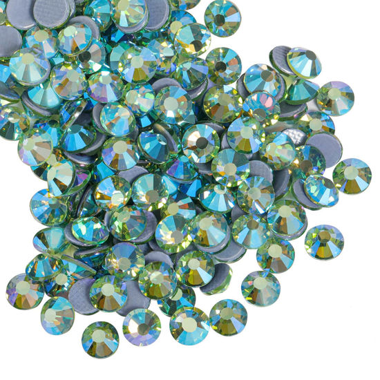  Beadsland Hotfix Rhinestones, 2880pcs Flatback Crystal