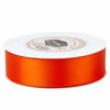 Picture of VATIN 1 inch Double Faced Polyester Satin Ribbon Autumn Orange - 25 Yard Spool, Perfect for Wedding, Wreath, Baby Shower,Packing and Other Projects
