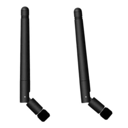 Picture of (2 Pack) WiFi Antenna for Furrion Back Up RV Camera Dual Band 2.4GHz 5GHz MIMO Connection Allows Wireless Signals Black