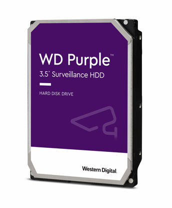 Picture of Western Digital 4TB WD Purple Surveillance Internal Hard Drive HDD - SATA 6 Gb/s, 256 MB Cache, 3.5" - WD43PURZ
