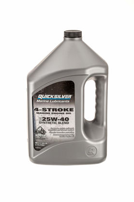 Picture of Quicksilver 25W-40 Synthetic Blend Marine Engine Oil - 1 Gallon