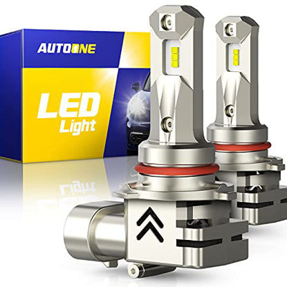 9005 HB3 LED Bulb Forward High Beam Bulb 12000LM CANBUS Equipped with  advanced ZES LED chips