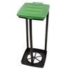 Picture of Portable Polypropylene Trash Bag Holder - Collapsible Trashcan for Garbage - Indoor/Outdoor Use - Ideal for Camping, Recycling, and More by Wakeman Outdoors (Green),13 gallons
