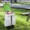 Picture of Portable Polypropylene Trash Bag Holder - Collapsible Trashcan for Garbage - Indoor/Outdoor Use - Ideal for Camping, Recycling, and More by Wakeman Outdoors (Green),13 gallons