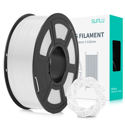 SUNLU PLA 3D Printer Filament PLA Filament 1.75mm, Neatly Wound PLA 3D  Printing Filament 1.75mm, Dimensional Accuracy +/- 0.02 mm, Fit Most FDM 3D