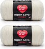 Picture of Red Heart Super Saver Jumbo Aran Yarn - 2 Pack of 396g/14oz - Acrylic - 4 Medium (Worsted) - 744 Yards - Knitting/Crochet