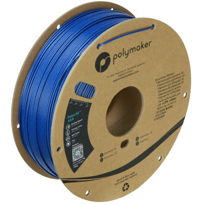Picture of Polymaker Glitter ASA Filament 1.75mm Galaxy Blue, Heat & Weather Resistant ASA 3D Printer Filament 1kg - Twinkling ASA UV Resistant for Outdoor Functional Parts, Dimensional Accuracy +/- 0.03mm