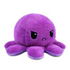 Picture of TeeTurtle - The Original Reversible Octopus Plushie - Dark Purple + Light Purple - Cute Sensory Fidget Stuffed Animals That Show Your Mood