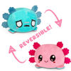 Picture of TeeTurtle - The Original Reversible Axolotl Plushie - Pink + Blue - Cute Sensory Fidget Stuffed Animals That Show Your Mood