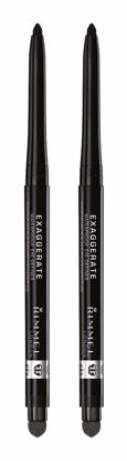 Picture of Rimmel Exaggerate eye definer, noir, 2 Count