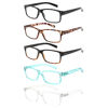 Picture of NORPERWIS Reading Glasses 5 Pairs Quality Readers Spring Hinge Glasses for Reading for Men and Women (5 Pack Mix Color -3, 0.50)