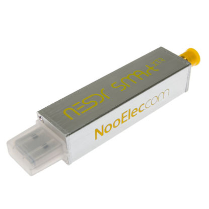 Picture of NooElec NESDR Smart XTR SDR - Premium RTL-SDR w/Extended Tuning Range, Aluminum Enclosure, 0.5PPM TCXO, SMA Input. RTL2832U & E4000-Based Software Defined Radio