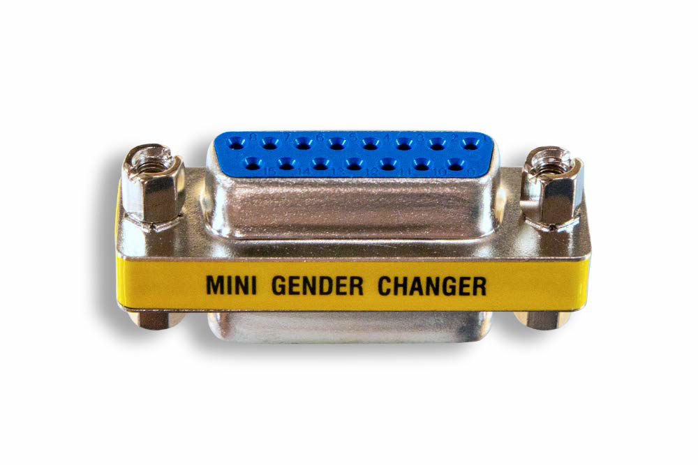 GetUSCart- Cablelera ZAGA1677FF DB15 Female to DB15 Female Mini Gender ...