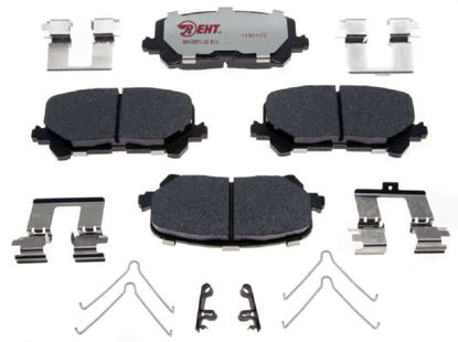 Picture of Raybestos Element3 EHT™ Replacement Rear Brake Pad Set for Select Honda Passport/Pilot/Ridgeline and Acura MDX Model Years (EHT1724H)