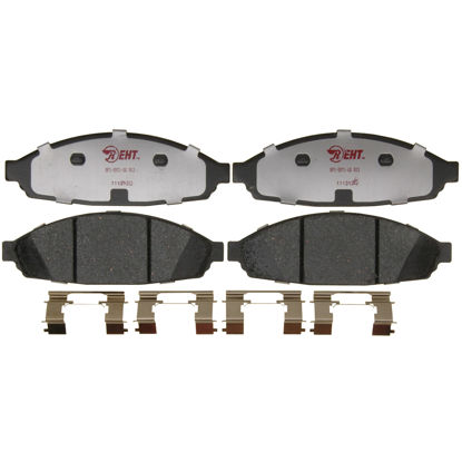Picture of Raybestos Premium Element3 EHT™ Replacement Front Brake Pad Set for Select Mercury Grand Marquis/Marauder, Lincoln Town Car and Ford Crown Victoria Model Years (EHT931H)