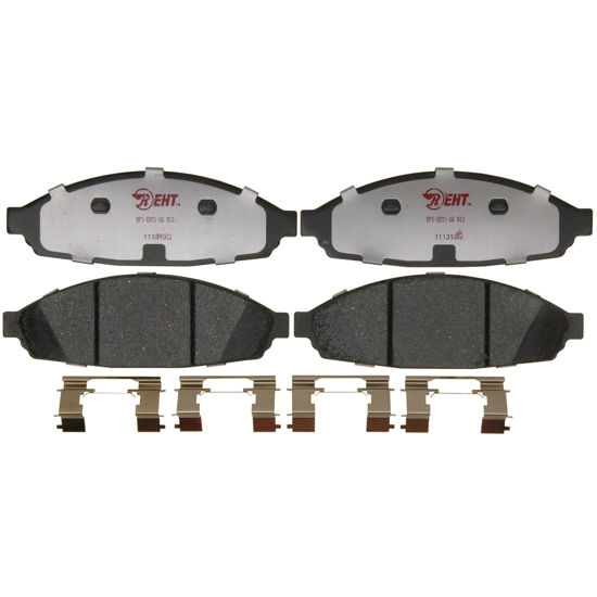 Picture of Raybestos Premium Element3 EHT™ Replacement Front Brake Pad Set for Select Mercury Grand Marquis/Marauder, Lincoln Town Car and Ford Crown Victoria Model Years (EHT931H)