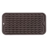 Picture of MicoYang Silicone Dish Drying Mat for Multiple Usage,Easy clean,Eco-friendly,Heat-resistant Silicone Mat for Kitchen Counter,Sink,Bar,Bottle,or Cup Coffee S 12 inches x 6 inches