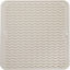 Picture of MicoYang Silicone Dish Drying Mat for Multiple Usage,Easy clean,Eco-friendly,Heat-resistant Silicone Mat for Kitchen Counter or Sink,Refrigerator or Drawer liner Tapioca M 12 inches x 12 inches