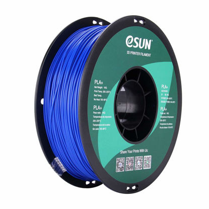 Picture of eSUN PLA PRO (PLA+) 3D Printer Filament, Dimensional Accuracy +/- 0.03mm, 1kg Spool, 1.75mm, Blue