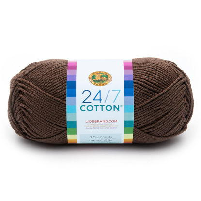 Picture of (1 Skein) 24/7 Cotton® Yarn, Café Au Lait