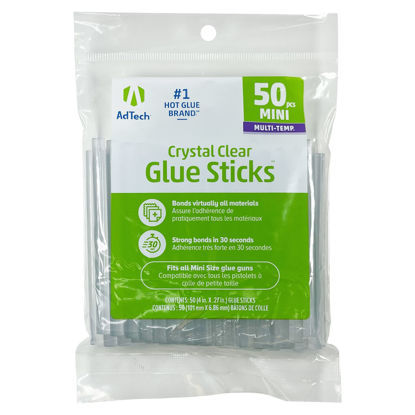Picture of AdTech Hot Glue Sticks, 50ct, Mini Size