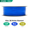 Picture of eSUN PLA+ Filament 1.75mm, 3D Printer Filament PLA Plus, Dimensional Accuracy +/- 0.03mm, 1KG Spool (2.2 LBS) 3D Printing Filament for 3D Printers, Blue