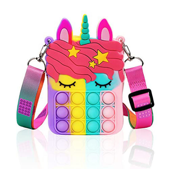 Unicorn Bags for Girls Crossbody Bag Unicorn Messenger Purse | toylibrary.lk