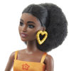 Picture of Barbie Doll, Kids Toys, Curly Black Hair and Petite Body Type, Fashionistas, Y2K-Style Clothes and Accessories