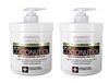 Picture of Advanced Clinicals Coconut Body Lotion Moisturizing Cream & Face Lotion For Women & Men | Coconut Lotion | Natural Coconut Oil Cream Skin Care Moisturizer Body Butter Balm For Dry Skin, 16Oz, 2-Pack
