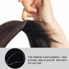 Picture of 1000 Mini Rubber Bands Soft Elastic Bands for Kid Hair Braids Hair (Clear)