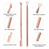 Picture of Cuticle Trimmer with Cuticle Pusher and Cutter,YINYIN Cuticle Remover Cutter Nipper Clippers Durable Pedicure Manicure Tools for Fingernails and Toenails(D501-RoseGold)…