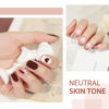 Picture of GAOY Nude Gel Polish Set, 6 Neutral Colors Gel Nail Kit for Nail Art DIY Manicure and Pedicure at Home