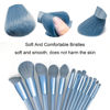 Picture of Makeup Brushes 22 Pcs Makeup Kit,Foundation Brush Eyeshadow Brush Make up Brushes Set (Blue, 22 Piece Set Large)