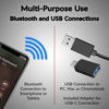 Picture of Cyber Acoustics USB & Bluetooth Speaker Bar (CA-2890BT) - USB Powered Speaker with Speakerphone for PC and Bluetooth to Simultaneously Connect to Smartphones, Clamps to Monitor, Convenient Controls