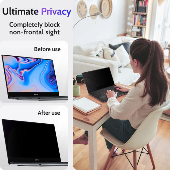 GetUSCart- Peslv 14 Inch Laptop Privacy Screen for 16:9 Computer ...