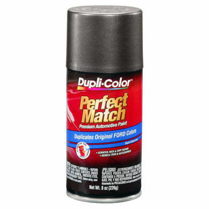 Picture of Dupli-Color EBFM04147 Perfect Match Automotive Spray Paint â€“ Ford Ingot Silver Metallic, UX â€“ 8 oz. Aerosol Can