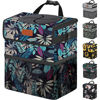 Picture of Vankor Cute Bag Bin Hanging Waterproof Automotive Car Garbage Cans Leak Proof Vehicle Trash Can Colorful Leaves