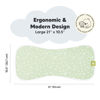 Picture of 5-Pack Organic Burp Cloths for Baby Boys and Girls - Ultra Absorbent Burping Cloth, Burp Clothes, Newborn Towel - Milk Spit Up Rags - Burpy Cloth Bib for Unisex, Boy, Girl - Burp Cloths (Blooms)