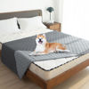 Picture of gogobunny 100% Double-Sided Waterproof Dog Bed Cover Pet Blanket Sofa Couch Furniture Protector for Kids Children Dog Cat, Reversible (82x82 Inch (Pack of 1), Dark Grey/Light Grey)